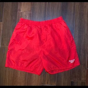 Vintage Reebok Swim Trunks 